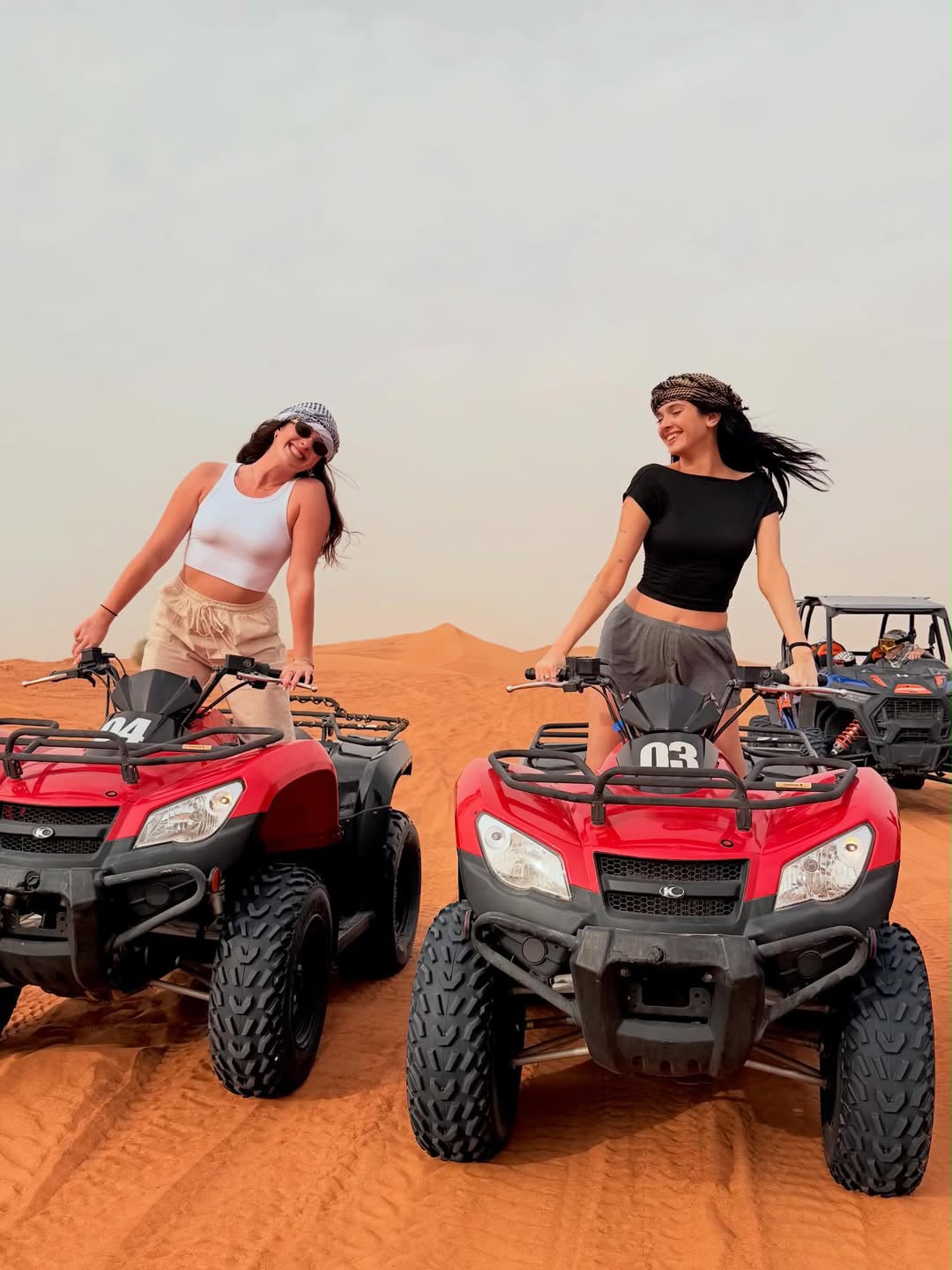 Bus Pick And Drop Desert Safari With Quad Bike